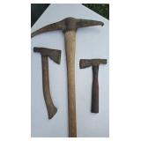 Pick Axe and Hatchets Vintage