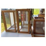 Wooden/ Glass Display Boxes