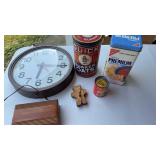 VTG Folgers, Quaker Oats Tins and More