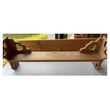 Wooden Heart Shelves
