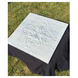 Tin Ceiling Tile Framed