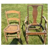 Vintage Wooden Chairs