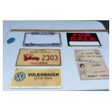 Historic Vehicle Plates and Others