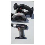 Craftsman 19.2 rechargeable drill and saw