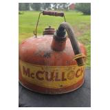 McCulloch Metal Gas Can