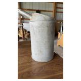 Galvanized Service Station Oil Can