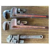 RIDGID 14" Pipe Wrench/ Other Pipe Wrenches