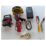 Voltage Testers, Stud Finder, Laser Level