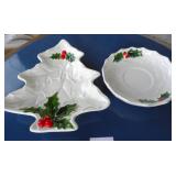 1970/71 Lefton White HollyBerry 2 pieces