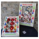 VTG Santa Land Christmas Ornaments