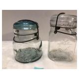 Vintage Fruit Jar Atlas EZ AGVA-Queqn