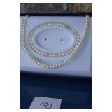 Freshwater Cultured Pearls W/10kt Clasp