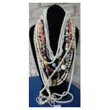 Lot of Beaded Vintage Necklaces