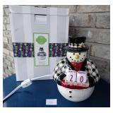 Scentsy Kickoff to Chistmas Snowman Wax Warmer