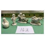 Miniature Dept 56 Mush Snow Baby Ball Snowbabies