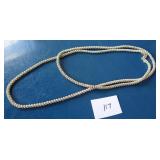 Diamond Cut Sterling Chain 23 G. 30"