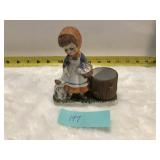 1979 Verona Vergasi Cermic Bisque Little Girl
