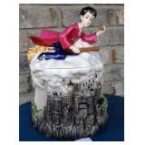Vtg Harry Pottery Cookie Jar 2000