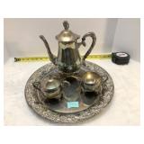 Silver Plated Tea Set