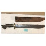 Original US WII Pacific Theater Machete Bowie