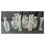 Clear Glass Vases