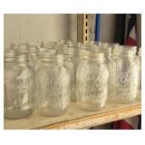 28 Standard 1 Quart Ball Mason Jars