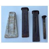 Splitting Wedges/ Railroad Spike