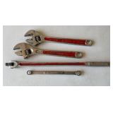 Craftsman Crescent Wrenches/ Breaker Bar