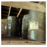 Metal 55 Gallon Drums