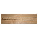 14KGP Rope Necklace