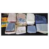 Bed Sheets, Towels, Pillow Covers, Curtains.