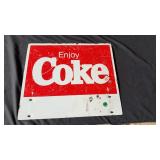 Metal Coke Sign