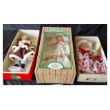 3 Christmas Dolls