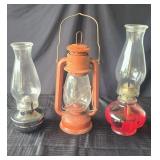 American Camper Lantern and Oil Lamps