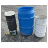 Rain Barrel, Metal Barrel/ 5 Gal. Buckets