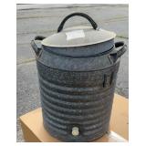 Large Galvanized Drink Cooler/ Pitcher