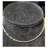 10k Gold Ankle Bracelet