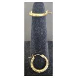 14k Gold Hoop Earrings