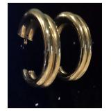 14k Gold Hoop Earrings