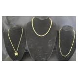 Gold Tone Necklaces
