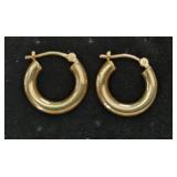14k Gold Hoop Earrings