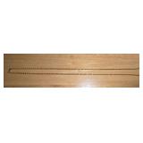30in Gold Tone Rope Necklace