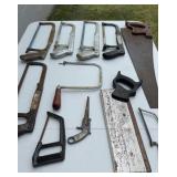 Saws- Hack Saws, Miter, Hand Saw