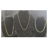 Gold Tone Necklaces