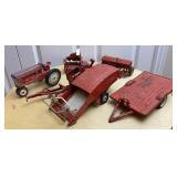 Vtg Tru-Scale Tractor & Implements