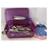 Med Tote of Grill Tools