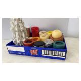 Flat of Pillar Candles