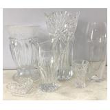 Leaded Crystal & Glass Vases