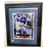 Framed Autograph Photo of Reggie Wayne