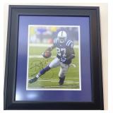 Autographed Framed Photo of Reggie Wayne